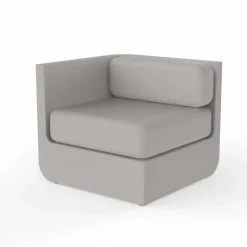 Vondom Ulm composizione salotto da giardino di design taupe