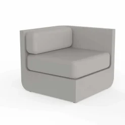Vondom Ulm composizione salotto da giardino di design taupe