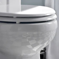 Water Monoblocco Vintage in Ceramica Bianca con Cassetta Made in Italy – Marwa